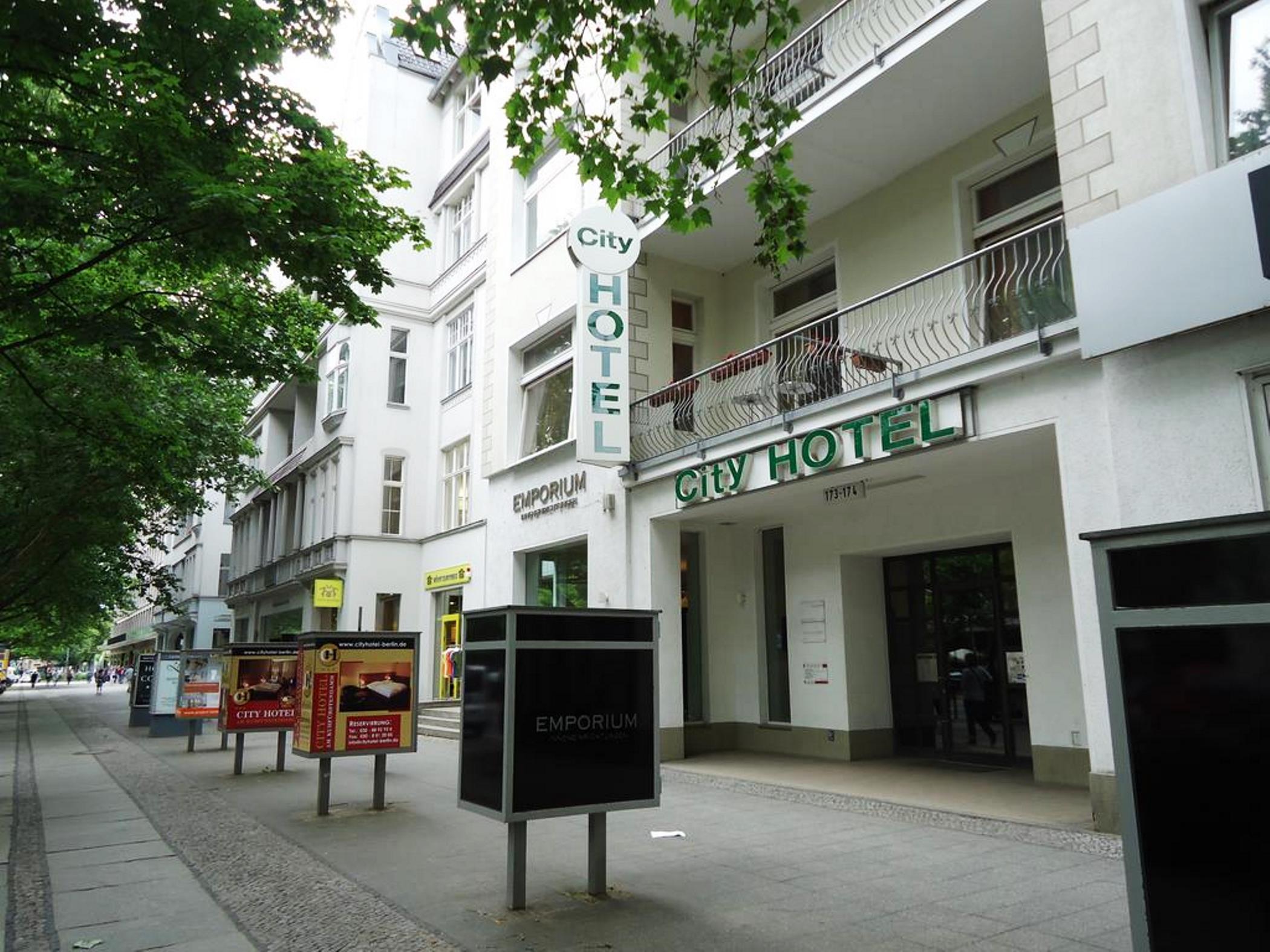 ซิตี้ โฮเทล อัม คูร์เฟือร์ชเตนดัม Hotel เบอร์ลิน ภายนอก รูปภาพ